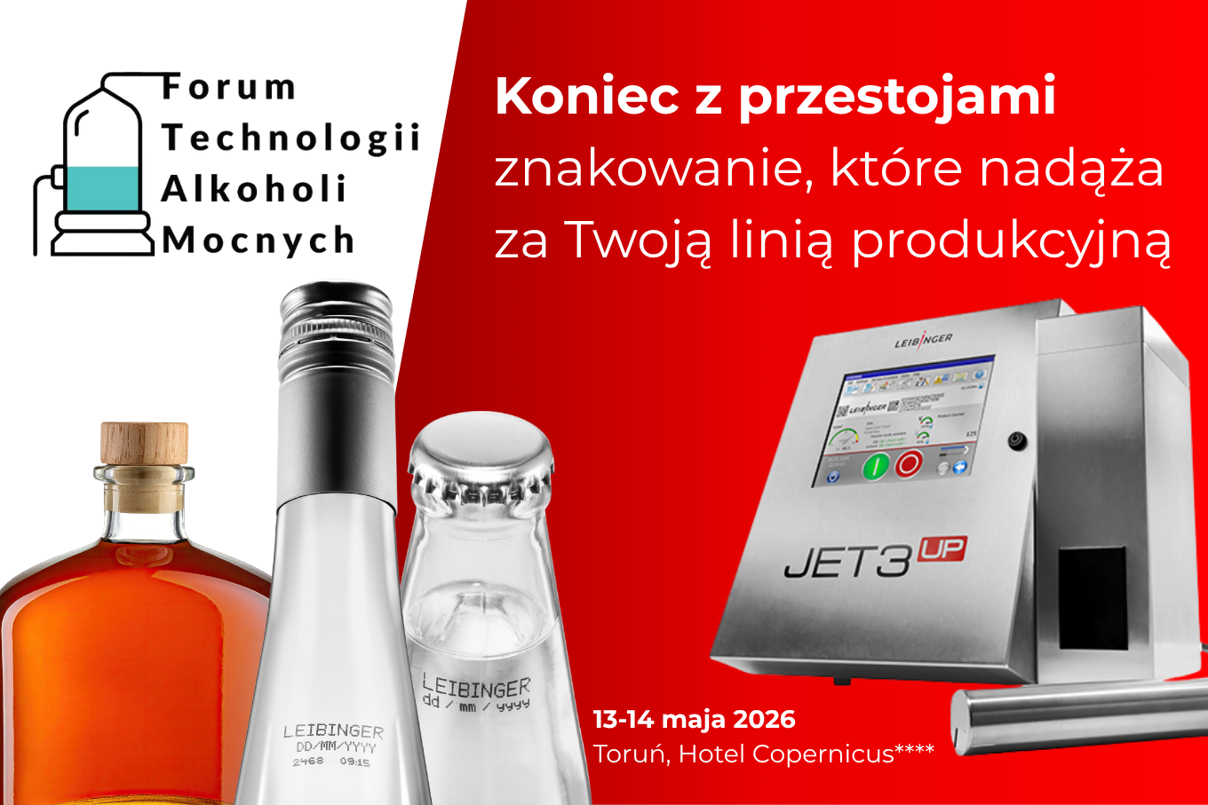 Forum Technologii Alkoholi Mocnych 2026 Bikotech Victor ink-jet